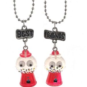 2pcs Best Friend Necklace